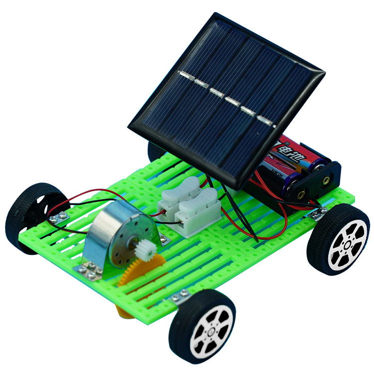 Science And Invention - Creatieve Zonne-Autotechnologie Kleine Productie Kinderen Wetenschappelijke