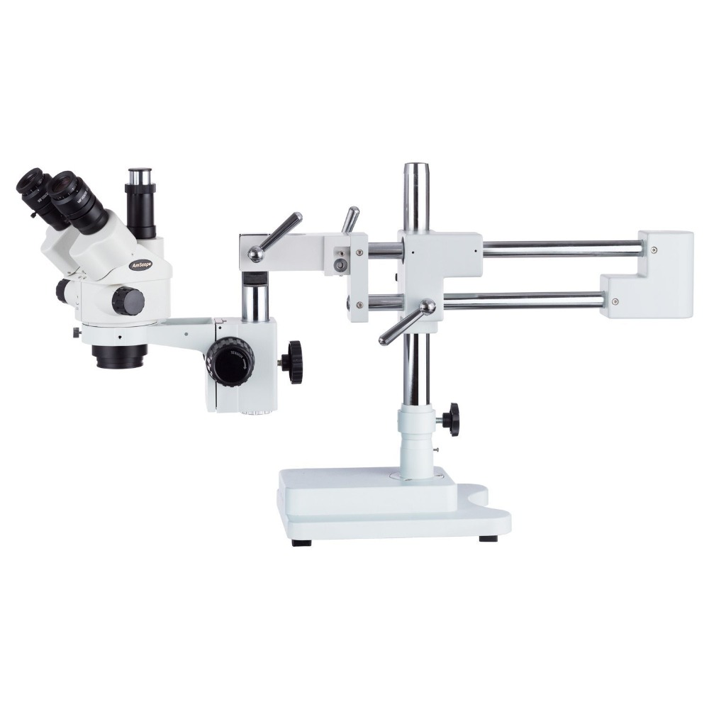 Amscope Microscope Stereo 7X-45X - AmScope SM-4 Serie Simul-Focal Vergrendelbare Zoom