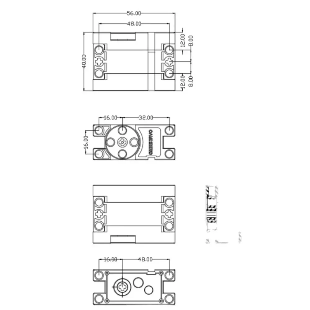 5Kg Digitale Servomotor Geekse - Robot Arm Motor recensie en prijs