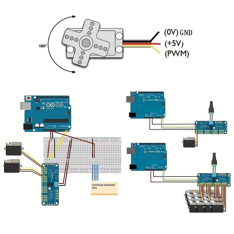 5 stuks SG90 9G servomotoren + - Robot Arm Motor recensie en prijs