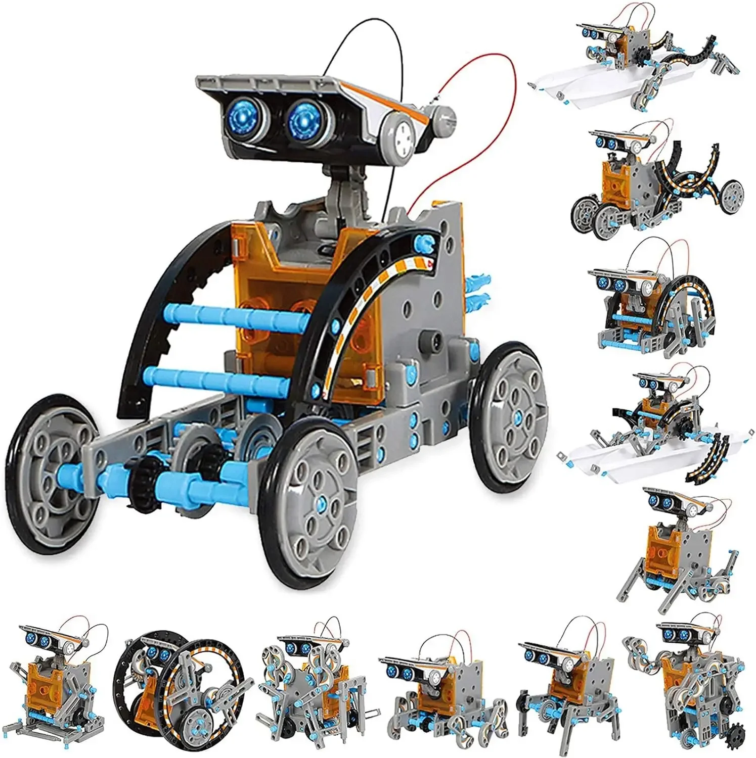 13-in-1 onderwijs zonne-robots - Science Project Robot recensie en prijs