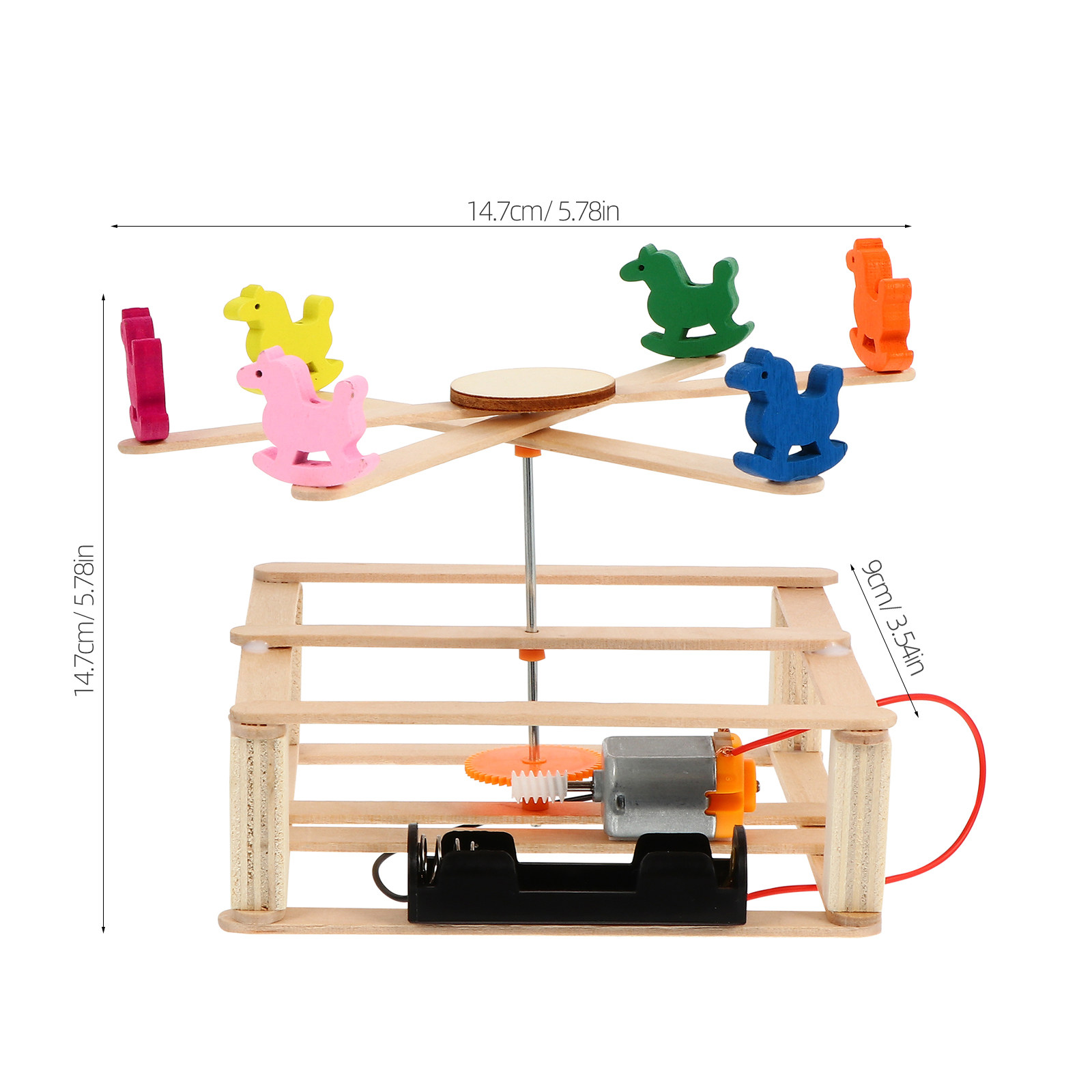 1Set Draaimolentje Bouwpakkett - Science Kit recensie en prijs